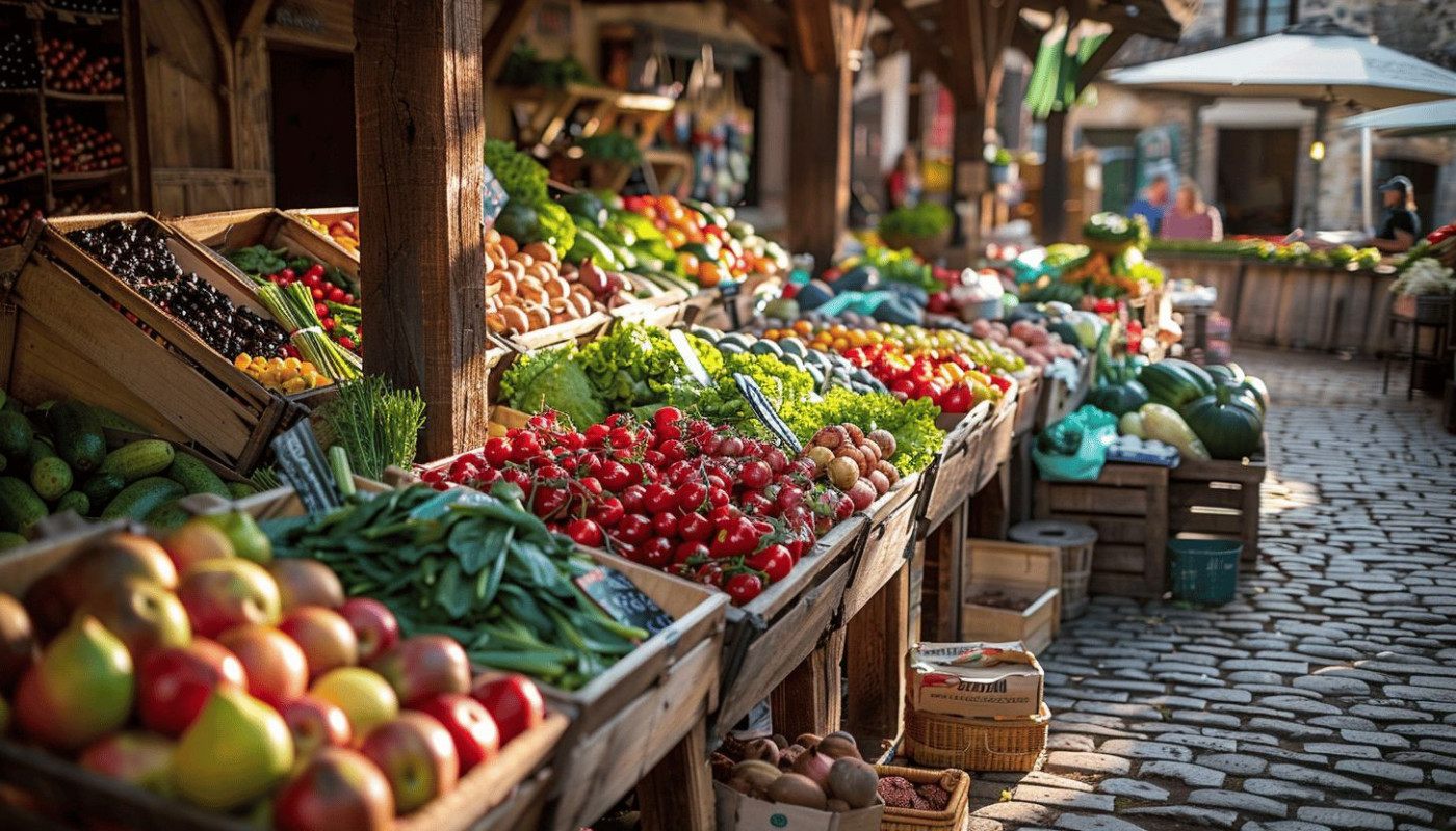 Exploration des marchés locaux pour des produits frais et artisanaux en Bourgogne