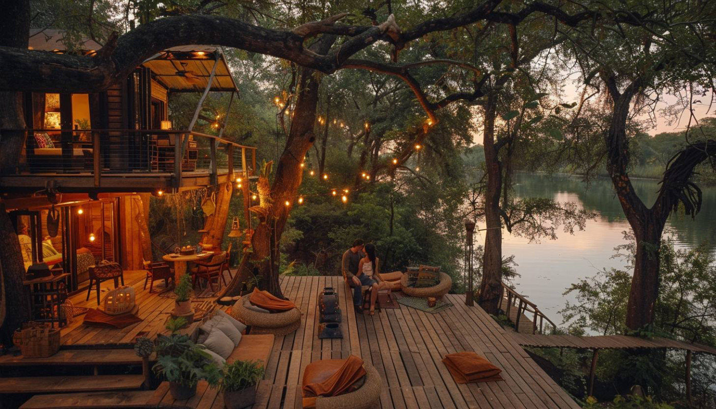 Exploration des séjours romantiques en nature : cabanes et suites de luxe